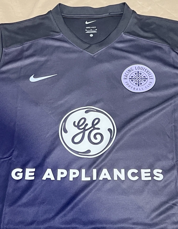 Racing Louisville NWSL Purple Soccer Jersey Size XL Nike New With Tags - Image 2 of 4