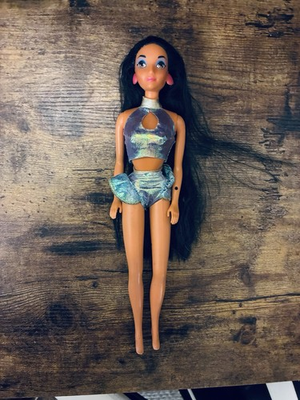 #ad #ad Vintage Disney 1994 Mattel Disney Aladdin Water Surprise Princess Jasmine doll GBP 11.34