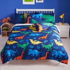 Kids Comforter Set 7 Piece Full Dinosaur Bedding Microfiber Joiedomi Boys Girls