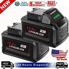 12.0AH 8.0AH Battery For Milwaukee for M18 18V Extended Lithium 48-11-1812 NEW
