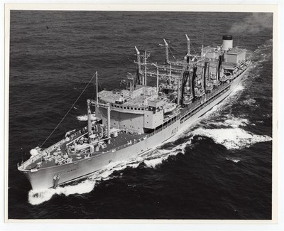 1964-1981 British Fleet Stores Ship A345 RFA Tabartness 8x10 Original Photo