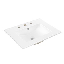 JONATHAN Y SNK1001A Ancillary 3Hole 24 in. W x 18.25 in. D Classic Contempora...