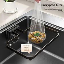 AOBT Kitchen Sink Filter Drain Disposable Residue Leftover Rack New Sink Filter