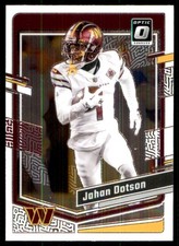 Jahan Dotson 2023 Donruss Optic #196 Commanders NFL READ FREE SHIP AutographDen