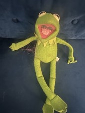 VIntage 1976 Fisher Price Toys KERMIT THE FROG Jim Henson Muppet Doll