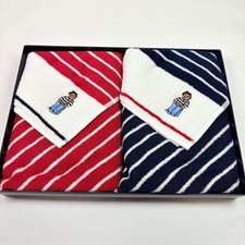 Ralph Lauren Polo Bear Face Towels 2 pieces 