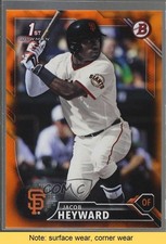 2016 Bowman Draft Draft Picks Orange 20/25 Jacob Heyward #BD-51 READ 0c6