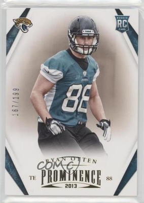 2013 Panini Prominence Gold 167/199 Ryan Otten #181 Rookie RC fm0