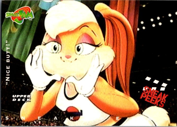 1996-97 Upper Deck Space Jam - Sneak Peak Lola Bunny "Nice Butt" #59
