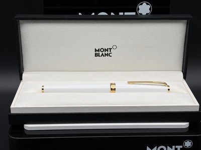 MONTBLANC MEISTERSTÜCK Pix Collection Rollerball white / weiß Gold Top Zustand