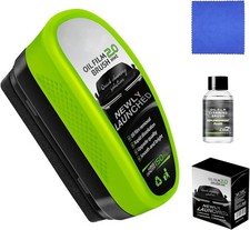 Automotive Oil Film Cleaning Brush for Car Windows,Upgrade 2.0 Clear Vision Glas