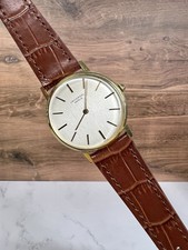 Vintage Universal Geneve Manual Wind Gold Plated 32mm Watch