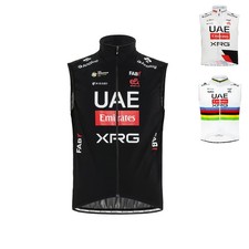 UAE 2026 Cycling Jersey Cycling Vests gilet Windproof Cycling Sleeveless Jersey