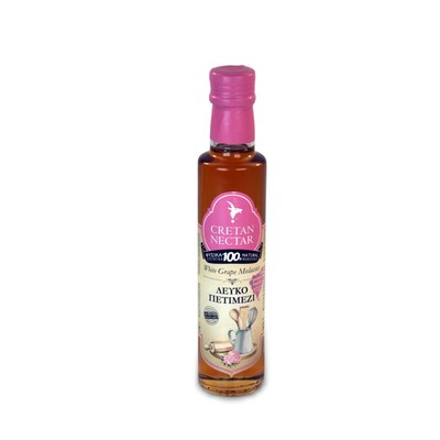 CRETAN NECTAR 01932 Weißer Traubensirup 250ml von Kreta Natürlicher Zuckerersatz