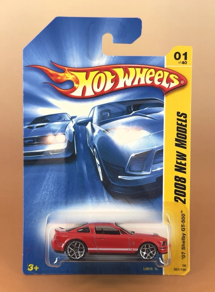 Hot Wheels 2008 New Models ’07 SHELBY GT-500 (lot of 4 variations) 01/40 - Image 4 of 4