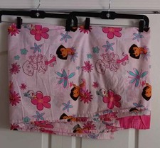 Vintage Dora The Explorer And Boots Twin Flat Sheet