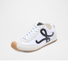 Loewe Ballet Runner 2.0 Mens sneakers white and black nylon Authentic 41