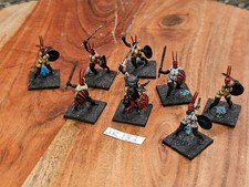 Cool Mini or Not Wrath of Kings House Nasier Pelegarth Warriors Painted x8