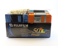 49 Pack of 3.5" Floppy Disks, Fujifilm Memorex