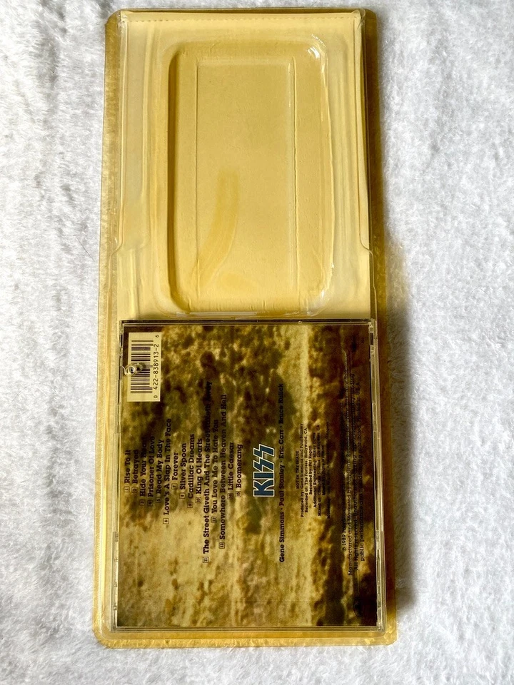 KISS SEALED CD 1989 LONGBOX HOT IN THE SHADE PROMO HYPE STICKER GENE SIMMONS LP - Image 4 of 4