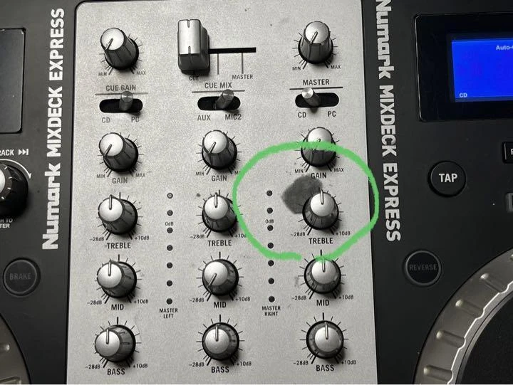 NUMARK CDJ MIXDECK EXPRESS DJ Mixer Workimg Used F/S Japan | eBay