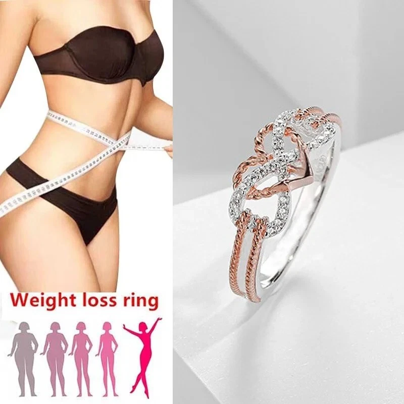Heart Magnetic Therapy Ring for Women Weight Loss Yoga Ring Fit Fitness Gift - Image 2 of 4