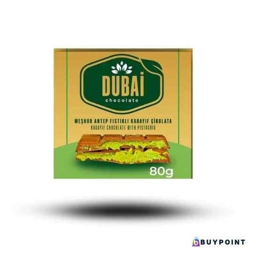 Dubai Schokolade mit Pistaziencreme & Kadayif - 30g, 80g, 100g oder 200g Auswahl - Bild 2 von 27