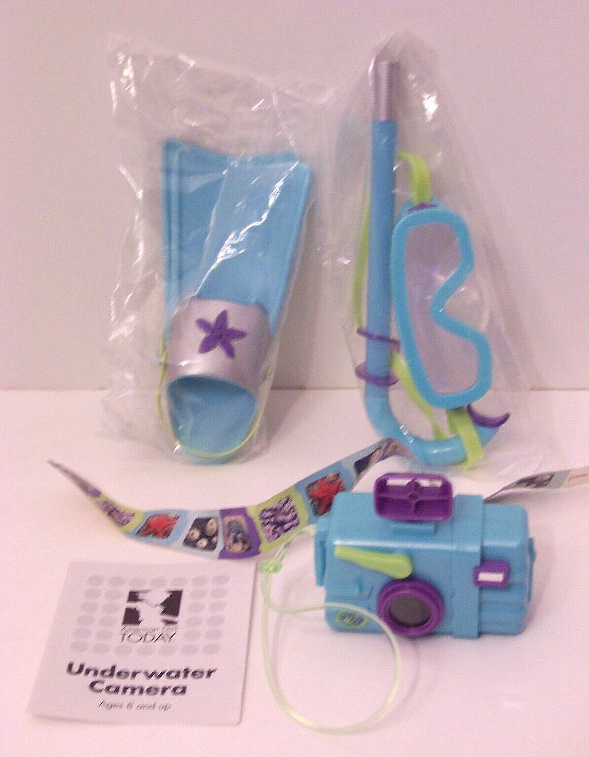 American Girl Kailey Snorkel Set with Pamphlet