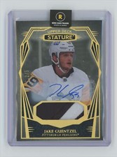 2022-23 Upper Deck Stature Auto Patch Jake Guentzel Auto 2/5 #87 Pittsburgh
