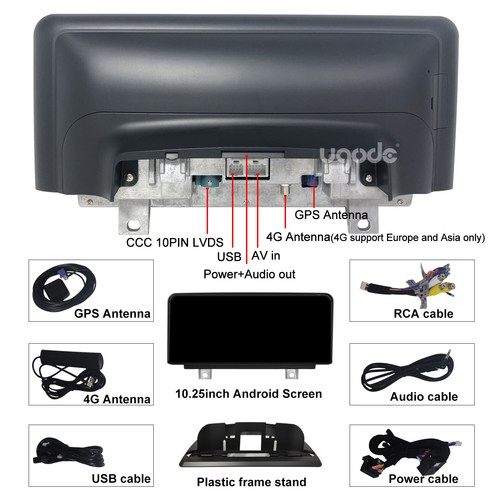Android Screen Autoradio Apple Carplay GPS For BMW 1 Series E81 E82 E87 10.25" - Picture 8 of 13