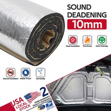 Car Engine Hood Firewall Heat Shield Insulation Sound Deadener Deadening Pad Mat
