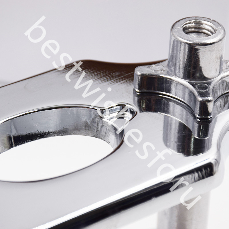 Dental Chrome Coated Rust Resistant Standard Reline Jig Single Compress Press