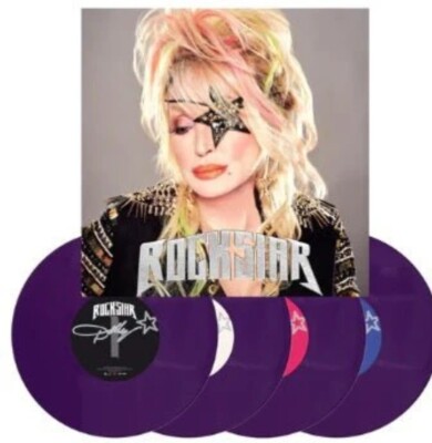 Dolly Parton Rockstar 4 x LP Box Set Purple Colored Vinyl RECORD set SEALED NEW!
