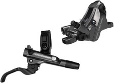 Shimano Deore BL-M6100/BR-M6120 Disc Brake and Lever - Rear, Hydraulic, Resin Pa