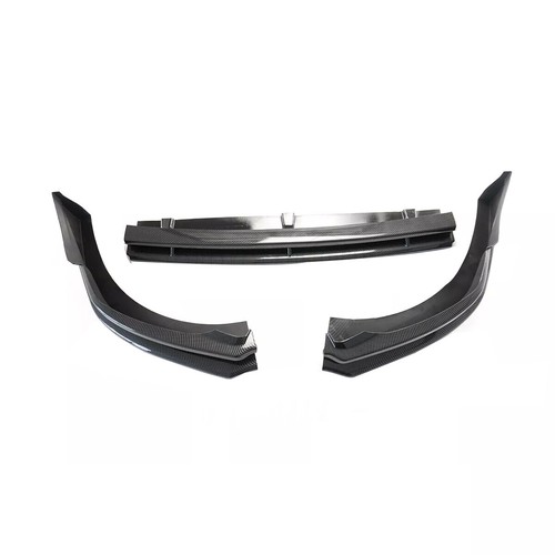 Divisor de labios parachoques delantero estilo fibra de carbono para Camry SE XSE 2018-2020 V1 - Imagen 6 de 9