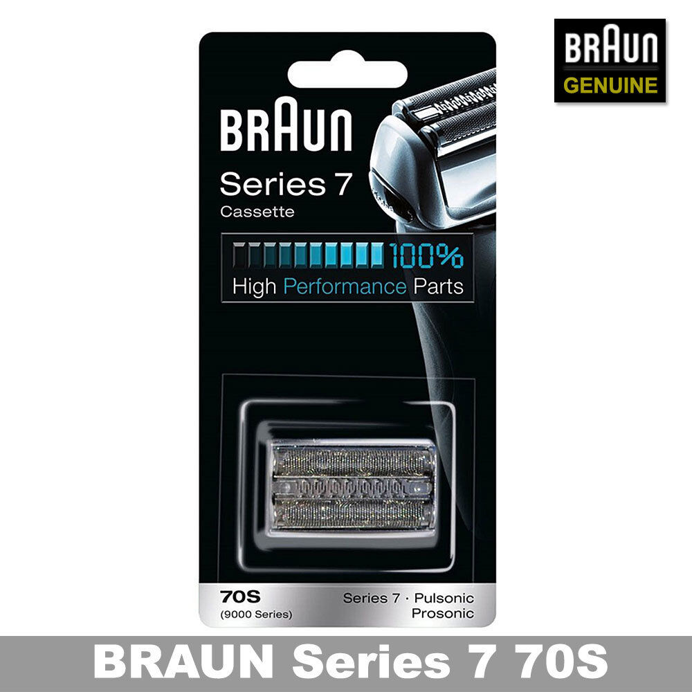 Braun 70S Series7 直営店に限定 Cassette 【66%OFF!】 9000 Series number series7 tracking pulsonic with