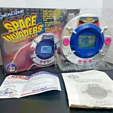 EXCALIBUR ELECTRONICS Space Invaders Galaxy Class IN BOX Vintage - Still works!
