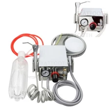 Portable Dental Turbine Unit Work with Air Compressor Handpiece 2/4 hole