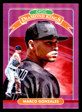 2020 Donruss Optic Marco Gonzales Diamond Kings Pink Prizm #22
