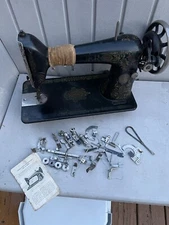 Antique Singer Model 44 Treadle Sewing Machine Head. Red Eye Serial No G6125903