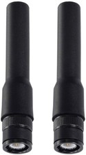 2X UHF Dual Band 144 430MHz Soft Stubby Portable Handheld Radio BNC Male Antenna