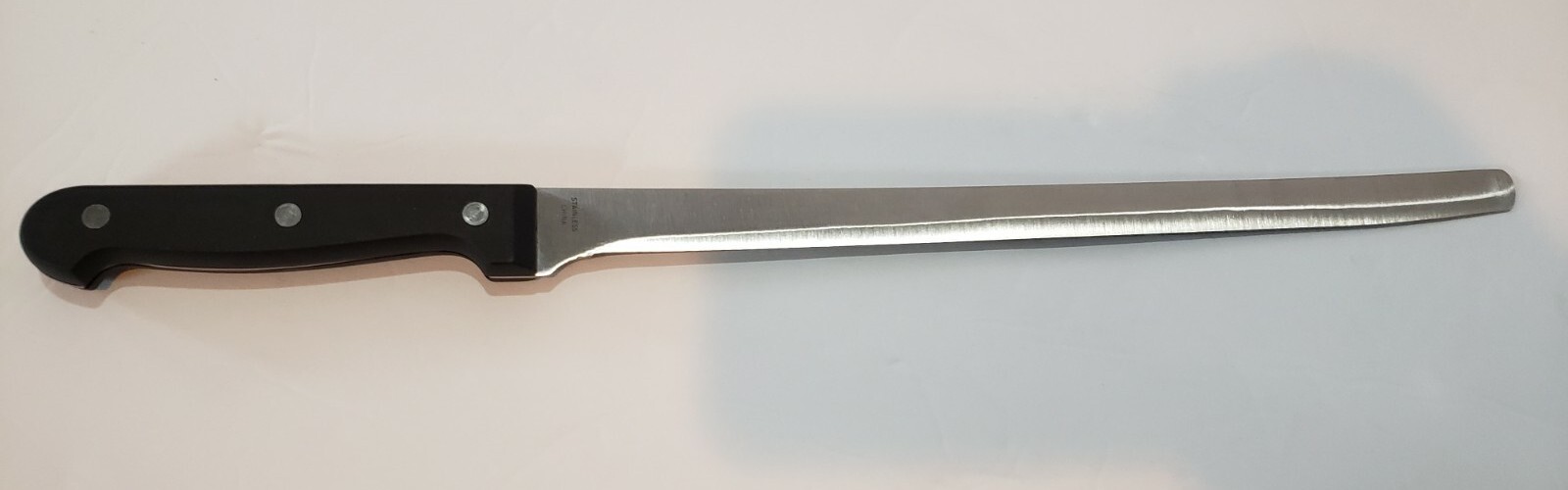 Ronco Showtime Six Star Stainless Steel Knives Carving #2 Bread #4 Set Of 2