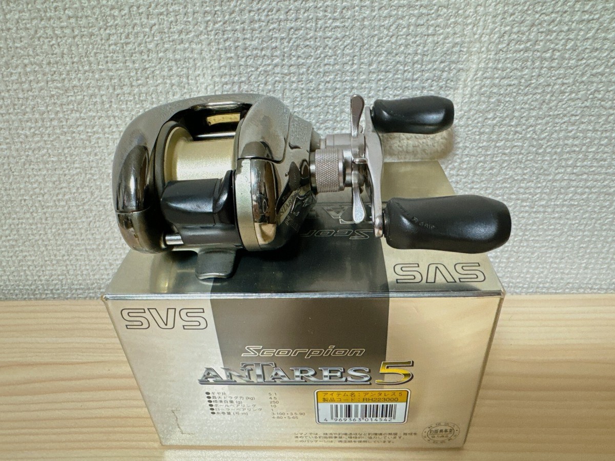 Baitcasting Reel 99 Scorpion ANTARES 5 Right Gear Ratio 5.1