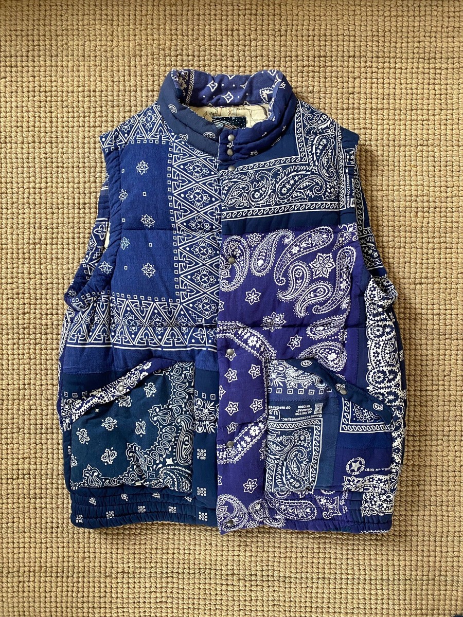 Visvim Bandana Vest Visvim Ict Kora Down Vest