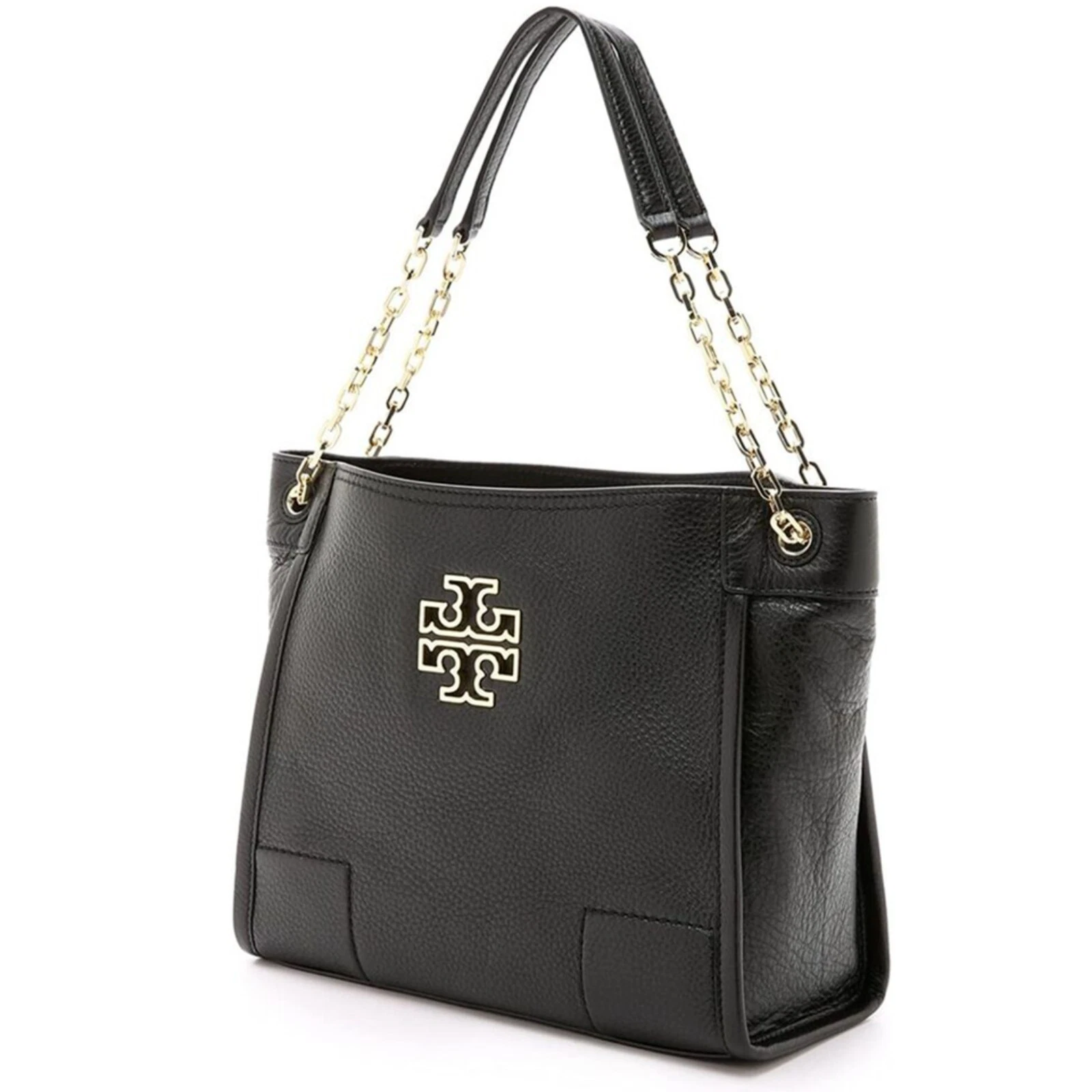 Borsa tote Tory Burch piccola in pelle Britten nera borsa a tracolla borsa nuova