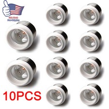 10Pcs Light Bulb Socket Adapter Medium Base E39 to E26 Screw Reducer Acc USA