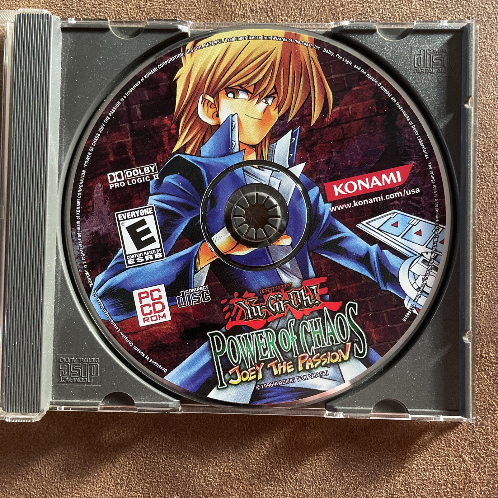 Yu Gi Oh Power Of Chaos Joey The Passion Pc 04 Cd Rom Game Scinternational Pt