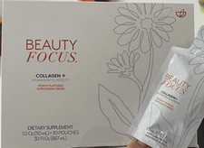 Nu Skin Beauty Focus Collagen Plus Peach | Nuskin Liquid Collagen 30days 04/2026