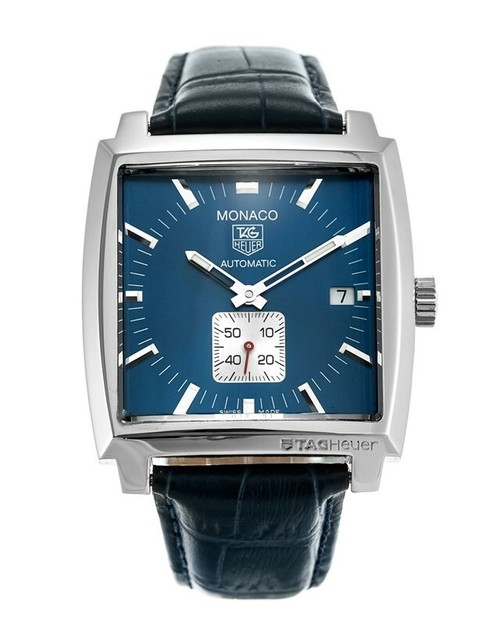 TAG Heuer Monaco Blue Men's Leather 