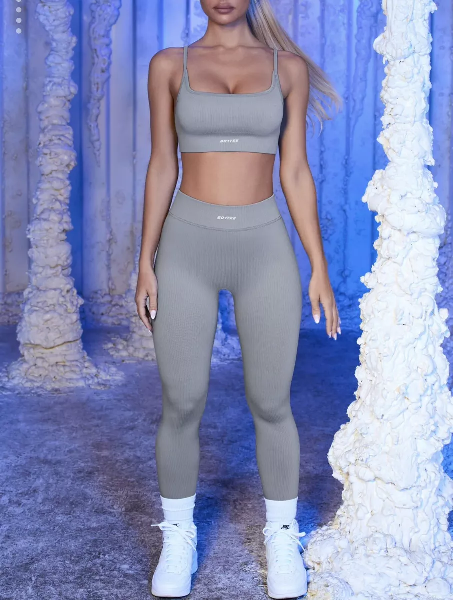 Petite hot sale ribbed leggings